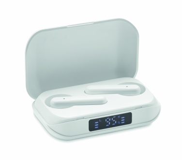 Logotrade promotional products photo of: Recycled ABS TWS earbuds