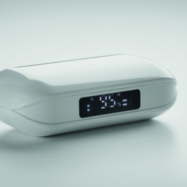 Logo trade promotional products picture of: Recycled ABS TWS earbuds