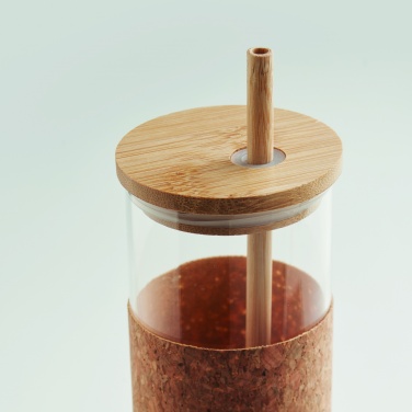 Logo trade promotional item photo of: Glass tumbler sleeve 450 ml