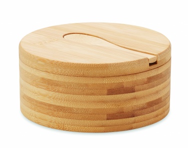 Logotrade promotional giveaway image of: Salt and pepper bamboo box