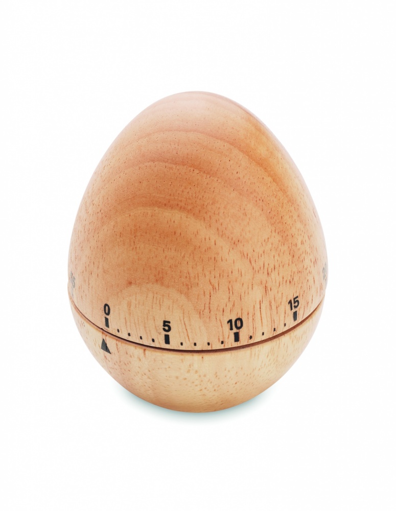 Logo trade promotional gifts picture of: Pine wood egg timer