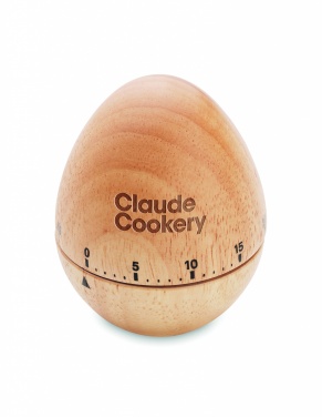 Logotrade corporate gift image of: Pine wood egg timer