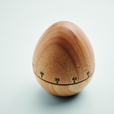 Logotrade promotional giveaway image of: Pine wood egg timer