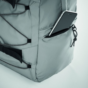 Logo trade promotional giveaways picture of: High reflective backpack 190T