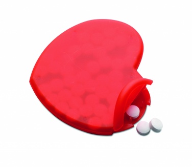 Logotrade promotional giveaway picture of: Heart shape peppermint box