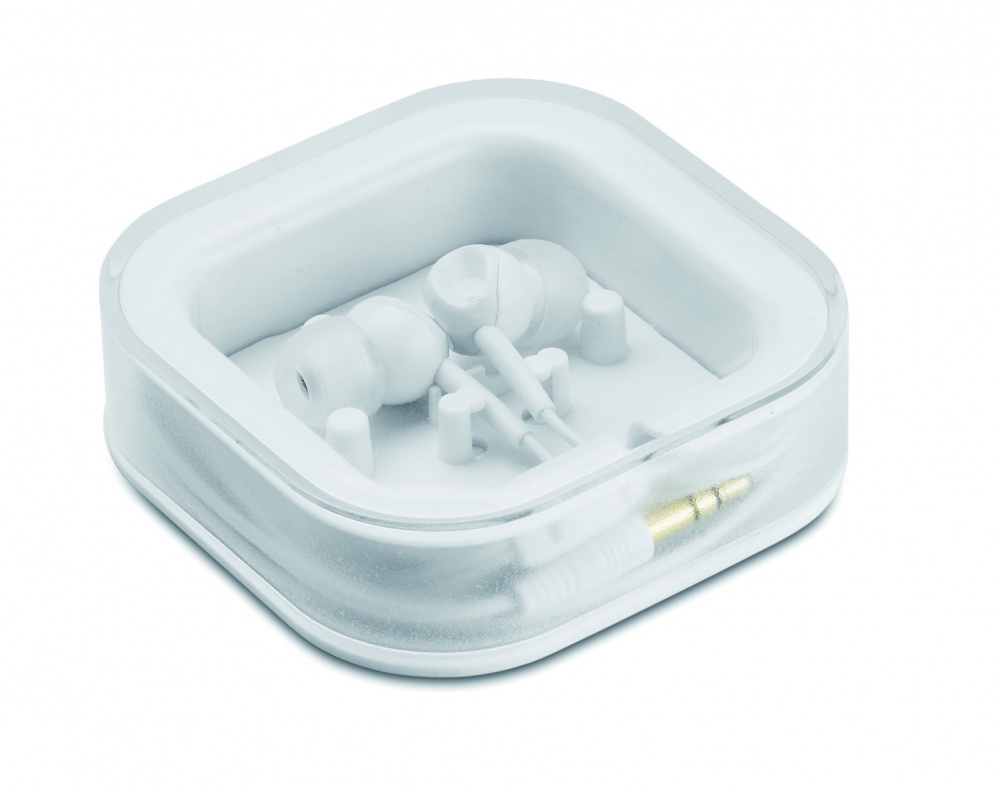 Logo trade corporate gifts picture of: Ear plug with silicone