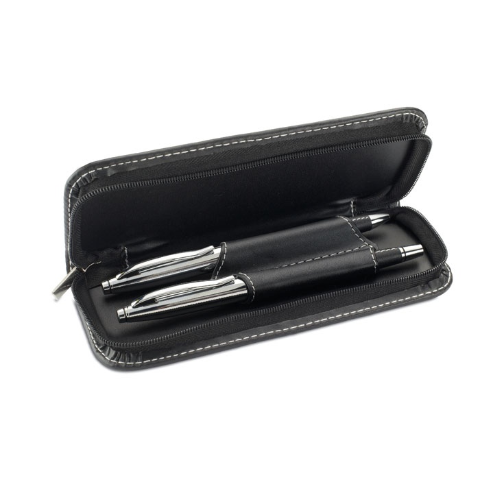 Logotrade promotional merchandise image of: Ball pen and roller set