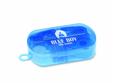 Logo trade corporate gift photo of: Stationery set in plastic box