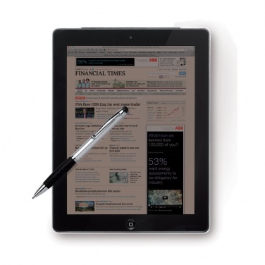 Logotrade advertising product image of: Twist and touch ball pen