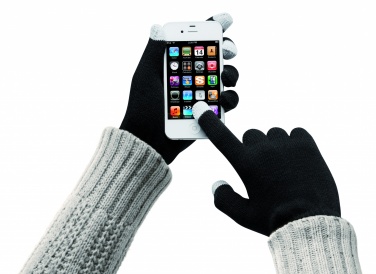 Logo trade promotional items image of: Tactile gloves for smartphones