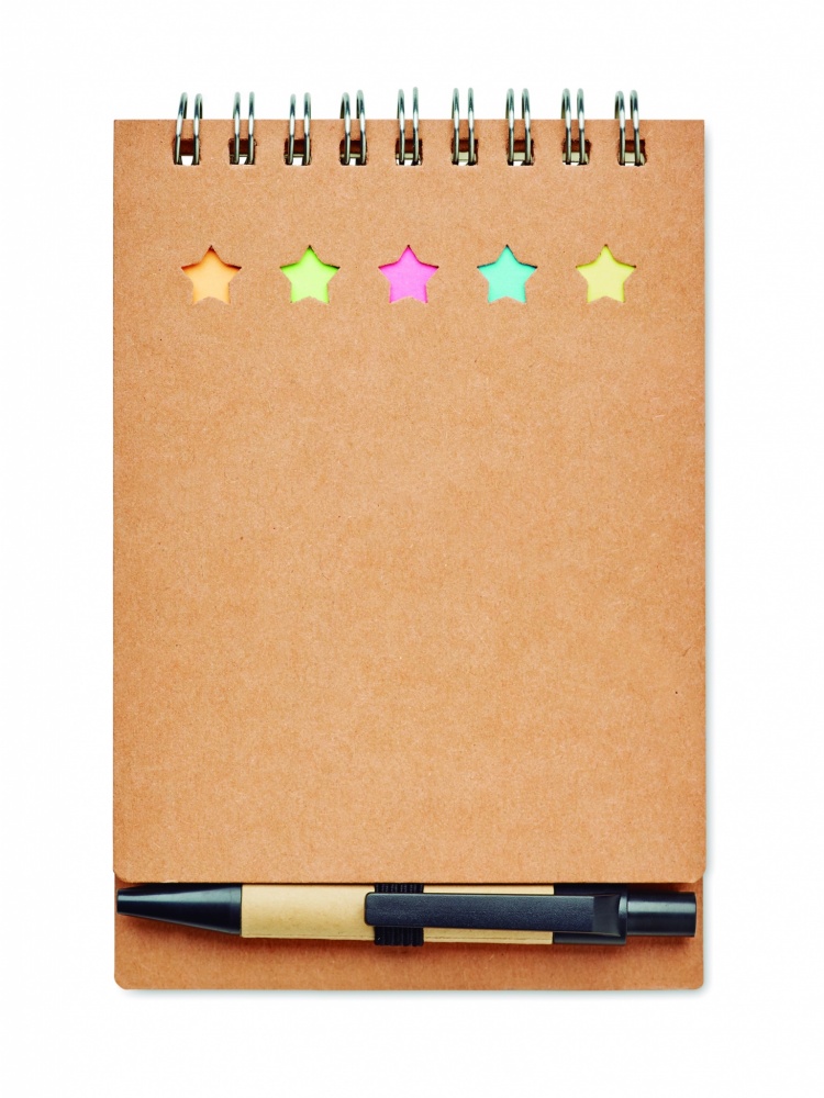 Logotrade promotional merchandise picture of: Notepad with pen and memo pad