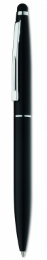 Logo trade promotional merchandise picture of: Twist type pen w stylus top
