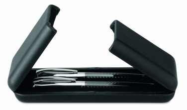 Logo trade advertising products picture of: Ball pen set in box