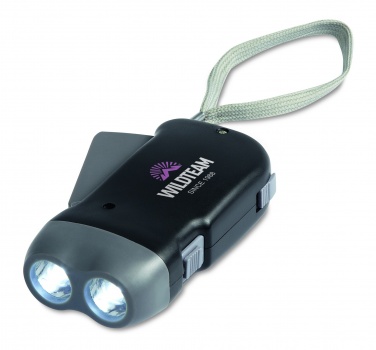 Logotrade promotional giveaway image of: 2 LED dynamo torch