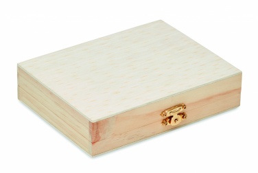 Logo trade promotional items picture of: Painting set in wooden box
