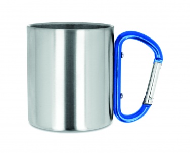Logotrade promotional item image of: Metal mug & carabiner handle