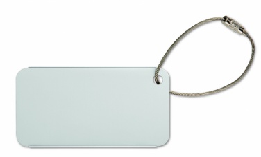 Logotrade promotional product picture of: Aluminium luggage tag