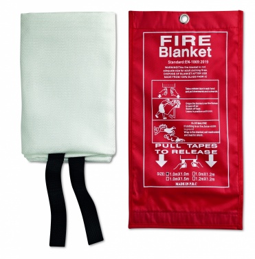 Logotrade promotional product image of: Fire blanket in pouch 100x95cm