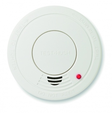 Logo trade promotional giveaways image of: Smoke detector