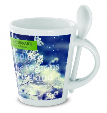 Logotrade business gift image of: Sublimation mug with spoon