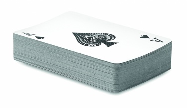 Logo trade promotional gifts image of: Playing cards in pp case