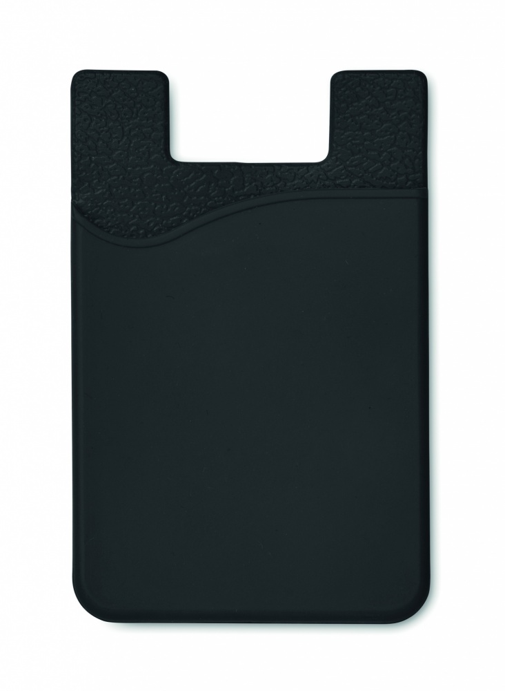 Logo trade promotional merchandise picture of: Silicone cardholder