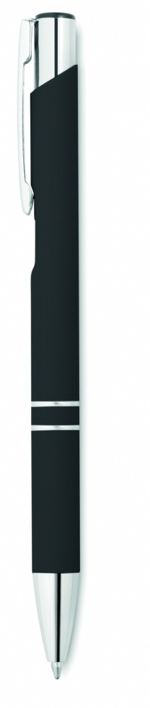 Logotrade promotional products photo of: Ball pen in rubberised finish