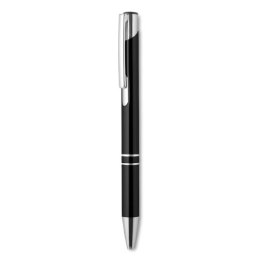 Logotrade promotional giveaways photo of: Push button aluminium pen BERN