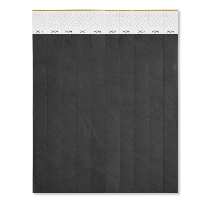 Logotrade promotional items photo of: One sheet of 10 wristbands