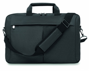 Logo trade promotional giveaway photo of: Laptopbag in 360D polyester