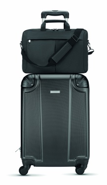 Logo trade corporate gifts image of: Laptopbag in 360D polyester