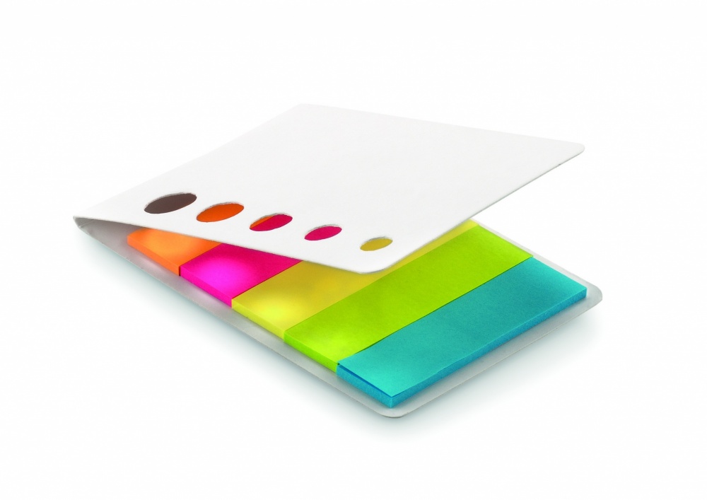Logo trade promotional product photo of: Page markers pad