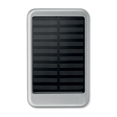 Logo trade promotional items image of: 4000 mAH solar powerbank
