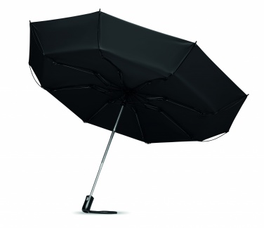 Logo trade promotional gifts image of: Foldable reversible umbrella