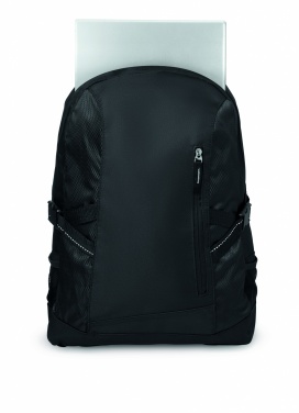 Logo trade promotional gifts picture of: Polyester laptop backpack