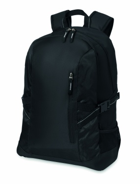 Logotrade promotional item image of: Polyester laptop backpack