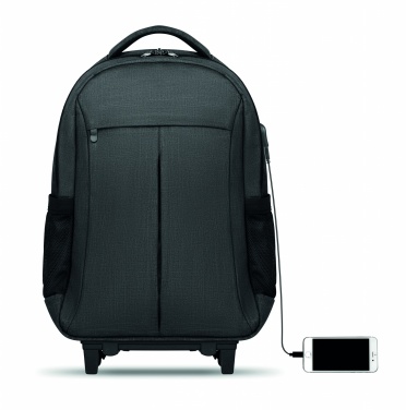 Logo trade advertising products image of: Trolley backpack in 360D