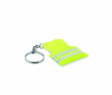 Logo trade promotional products image of: Key ring with reflecting vest Jekabpils