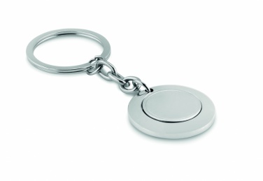 Logotrade promotional gift image of: Key ring with token Cēsis