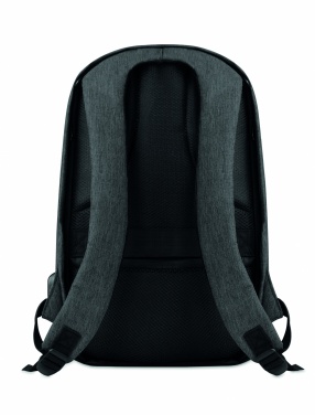 Logo trade promotional gifts image of: 2 tone backpack incl USB plug