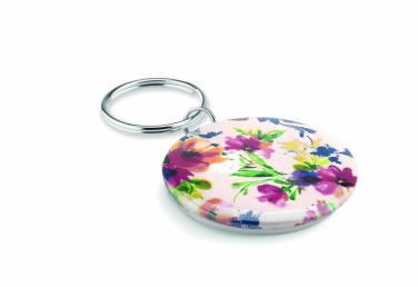 Logo trade promotional items picture of: Small pin button key ring Tukums