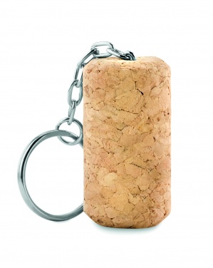 Logo trade promotional items image of: Wine cork key ring Sigulda