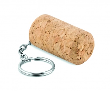 Logo trade promotional product photo of: Wine cork key ring Sigulda