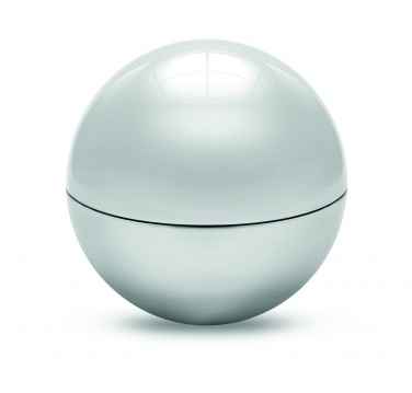 Logo trade promotional items image of: Round lip balm UV finish