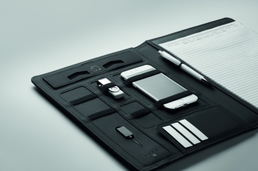 Logotrade corporate gifts photo of: A4 folder w/wireless charger5W