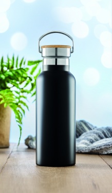 Logo trade promotional giveaways image of: Double wall flask 500 ml