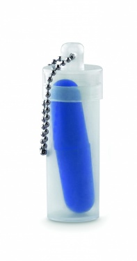 Logo trade promotional merchandise picture of: Earplug set in plastic tube