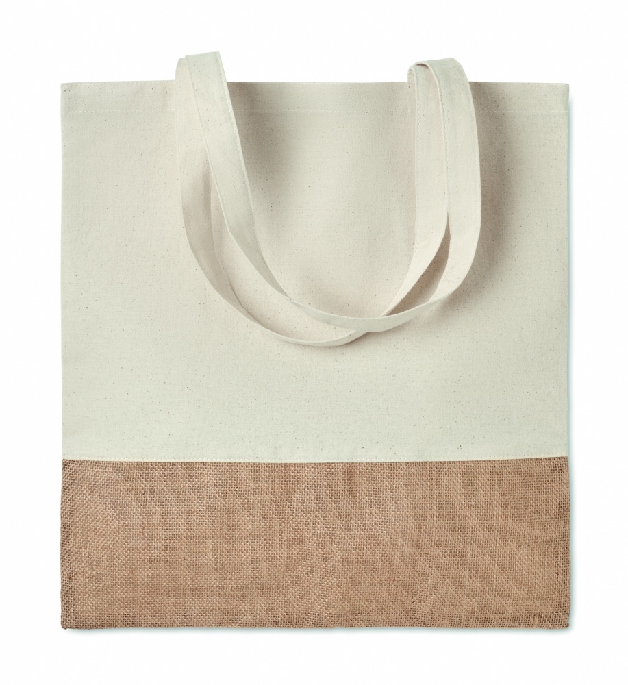 Logo trade promotional gift photo of: 160gr/m² cotton shopping bag