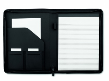 Logo trade promotional gift photo of: A4 conference folder zipped