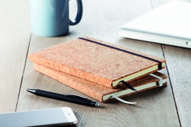Logotrade corporate gift image of: A5 cork notebook 96 lined